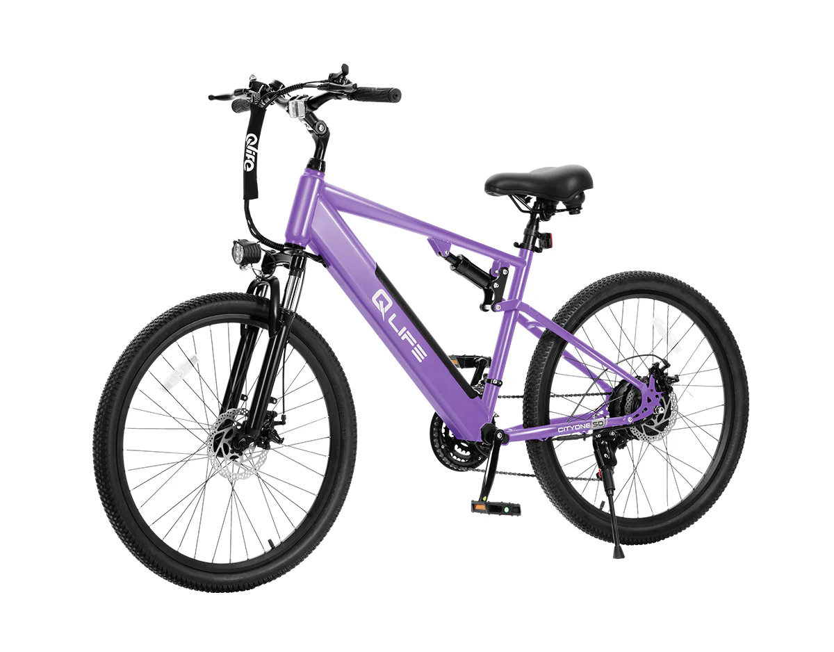 Cityone Step Over Ultra Full Suspension Mountain eBike for Adults - Image 10