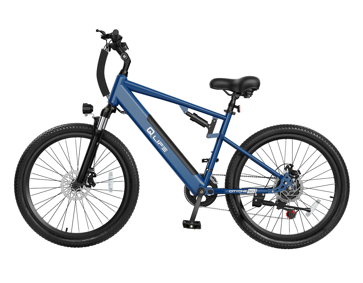 Cityone Step Over Ultra Full Suspension Mountain eBike for Adults - Image 15