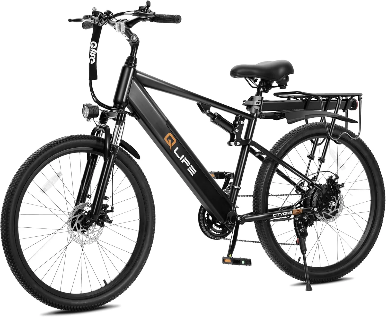 Cityone Step Over Ultra Full Suspension Mountain eBike for Adults - Image 18