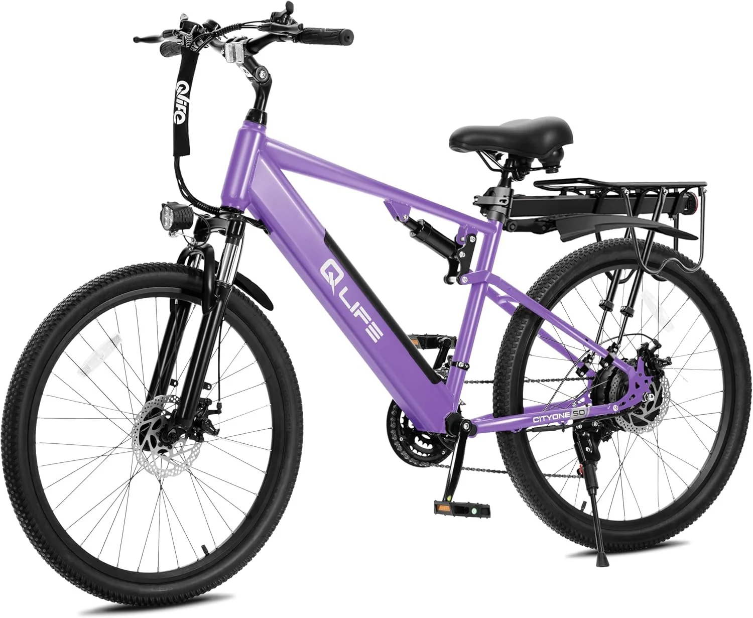 Cityone Step Over Ultra Full Suspension Mountain eBike for Adults - Image 19