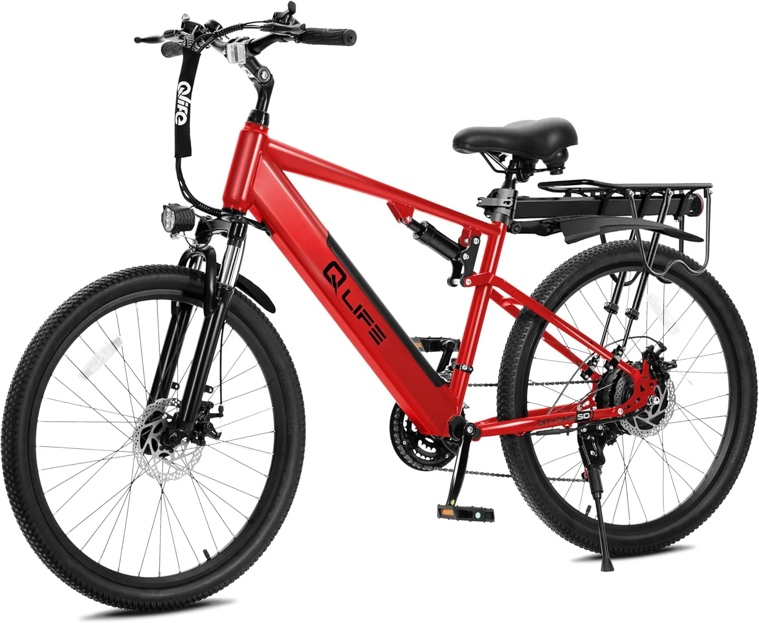 Cityone Step Over Ultra Full Suspension Mountain eBike for Adults - Image 21
