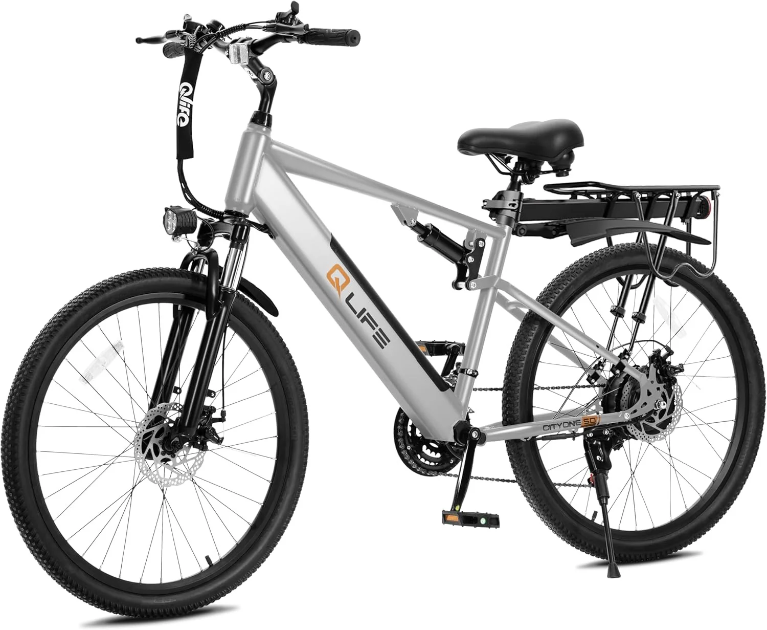 Cityone Step Over Ultra Full Suspension Mountain eBike for Adults - Image 22
