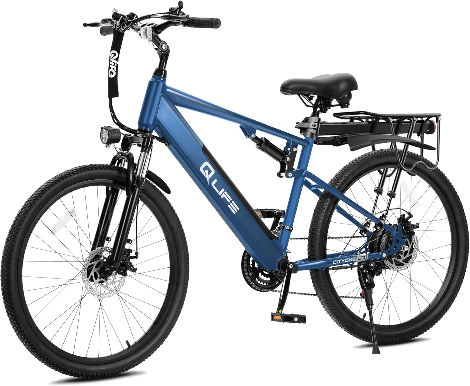 Cityone Step Over Ultra Full Suspension Mountain eBike for Adults - Image 24