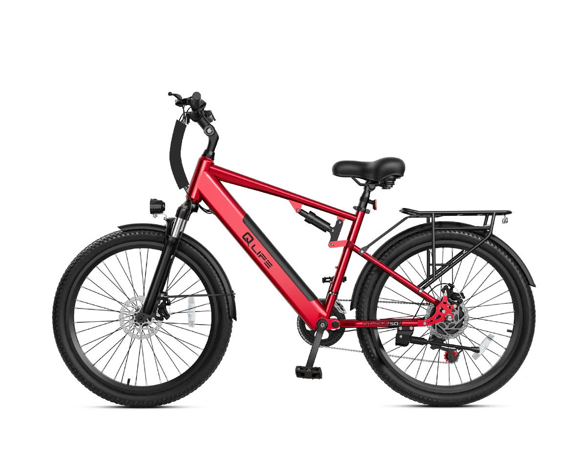 Cityone Step Over Ultra Full Suspension Mountain eBike for Adults - Image 29
