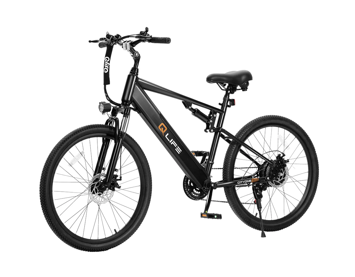 Cityone Step Over Ultra Full Suspension Mountain eBike for Adults - Image 33