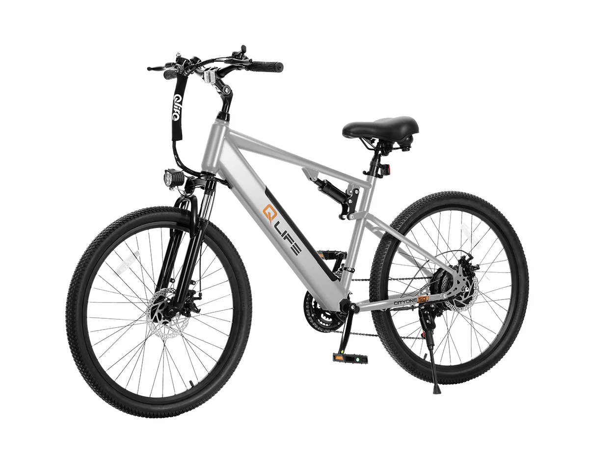 Cityone Step Over Ultra Full Suspension Mountain eBike for Adults - Image 36