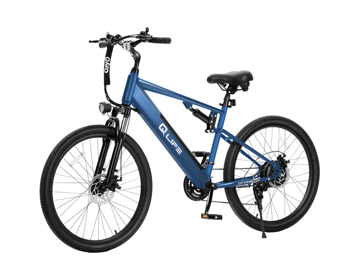 Cityone Step Over Ultra Full Suspension Mountain eBike for Adults - Image 8