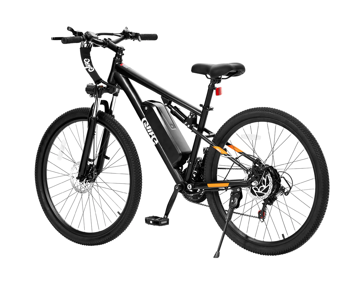 Racer Ultra Step-Over Full-Suspension Mountain eBike for Adults - Image 10