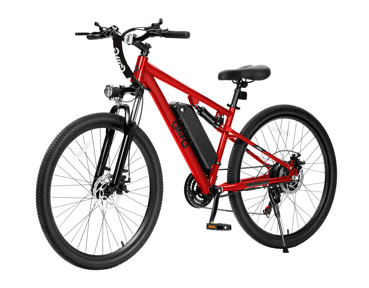 Racer Ultra Step-Over Full-Suspension Mountain eBike for Adults - Image 16