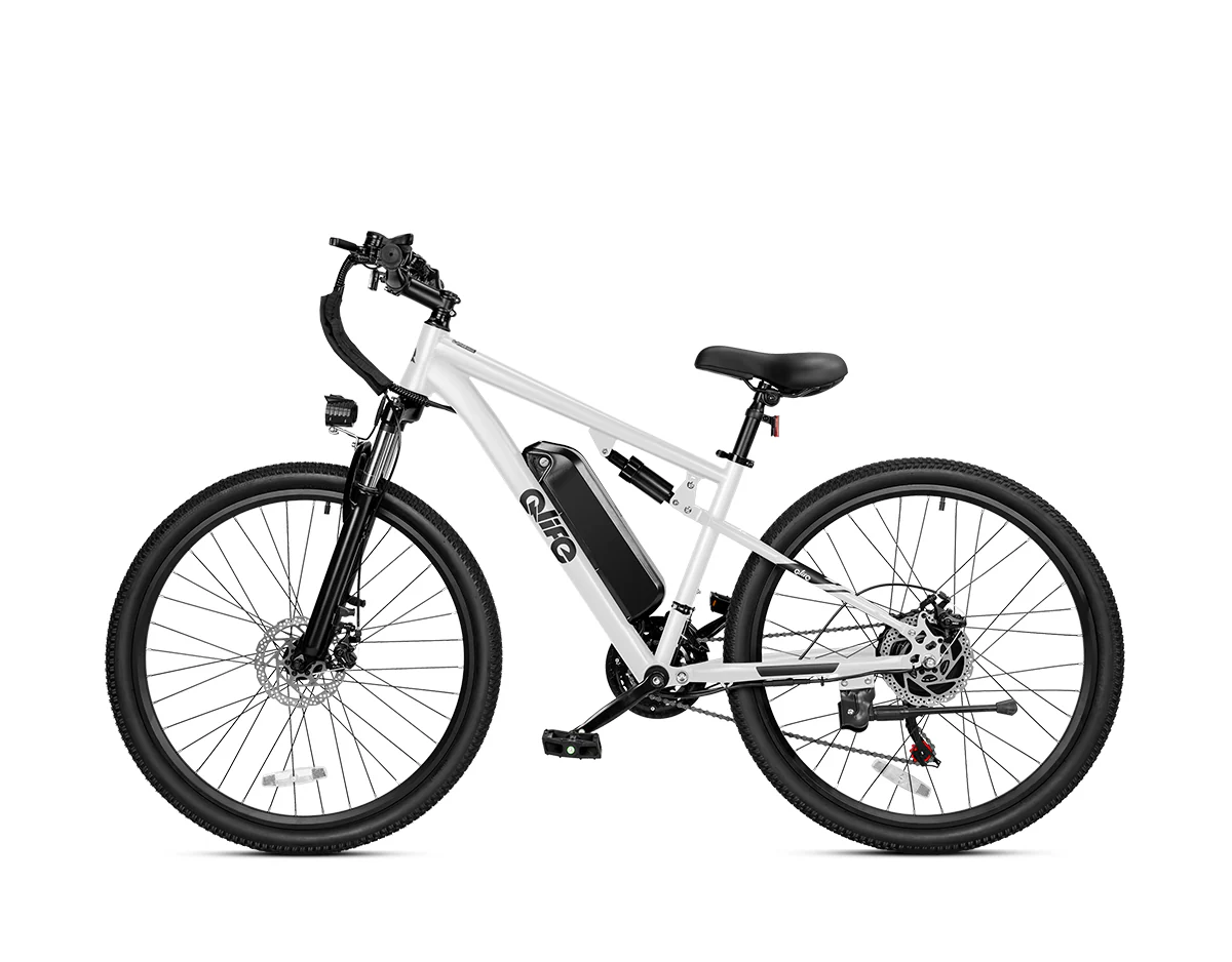 Racer Ultra Step-Over Full-Suspension Mountain eBike for Adults - Image 20