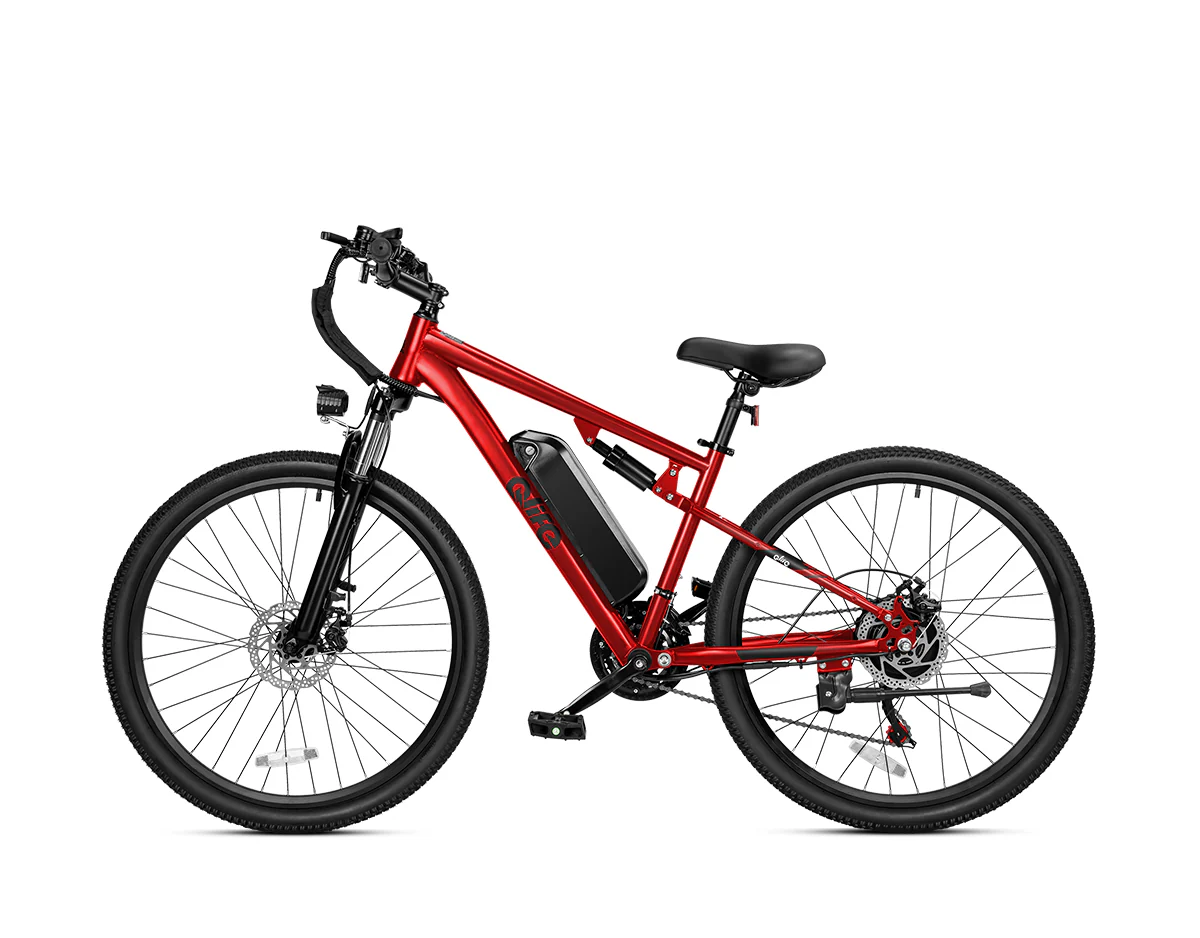 Racer Ultra Step-Over Full-Suspension Mountain eBike for Adults - Image 21