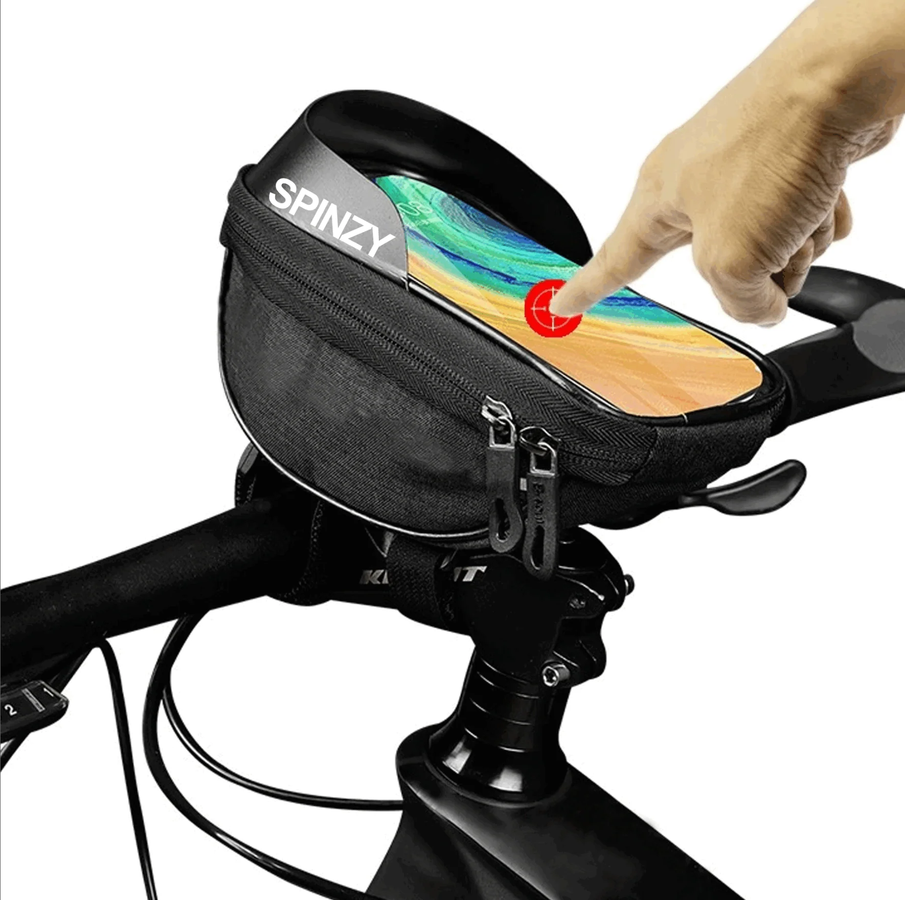 SPINZY Bike Phone Holder Bag - Image 3