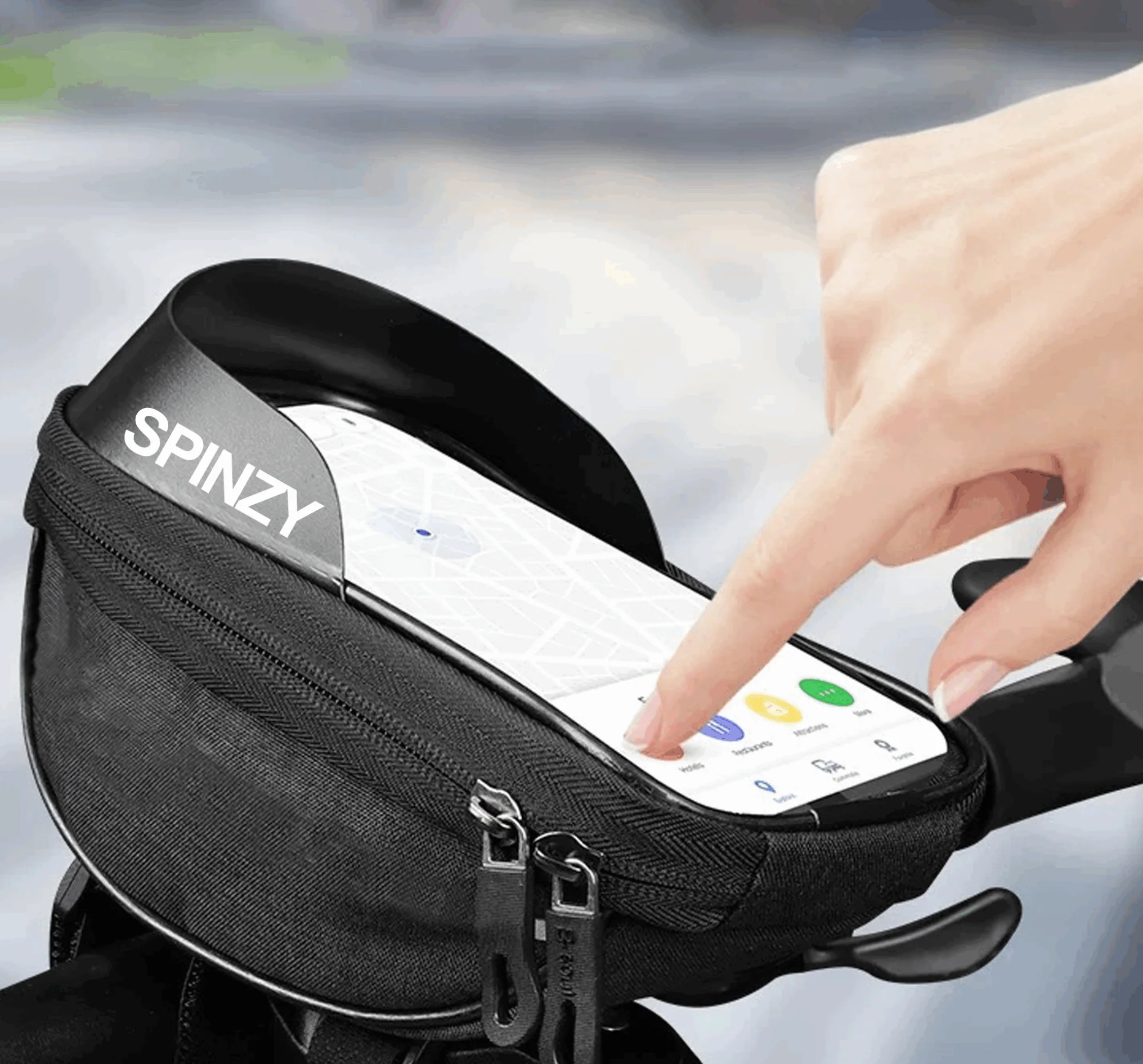 SPINZY Bike Phone Holder Bag - Image 4