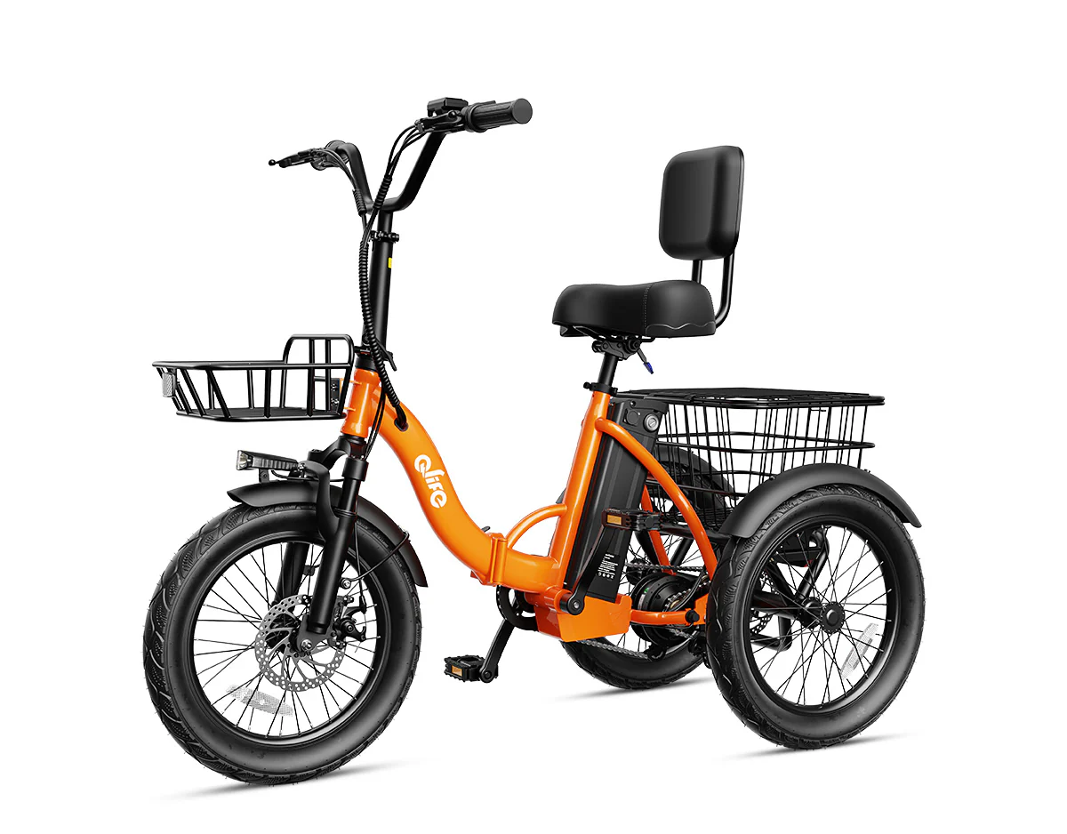 Triker 2.0 Folding 3 Wheels Electric Bike - Image 12