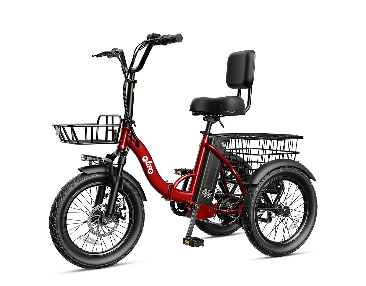 Triker 2.0 Folding 3 Wheels Electric Bike - Image 16