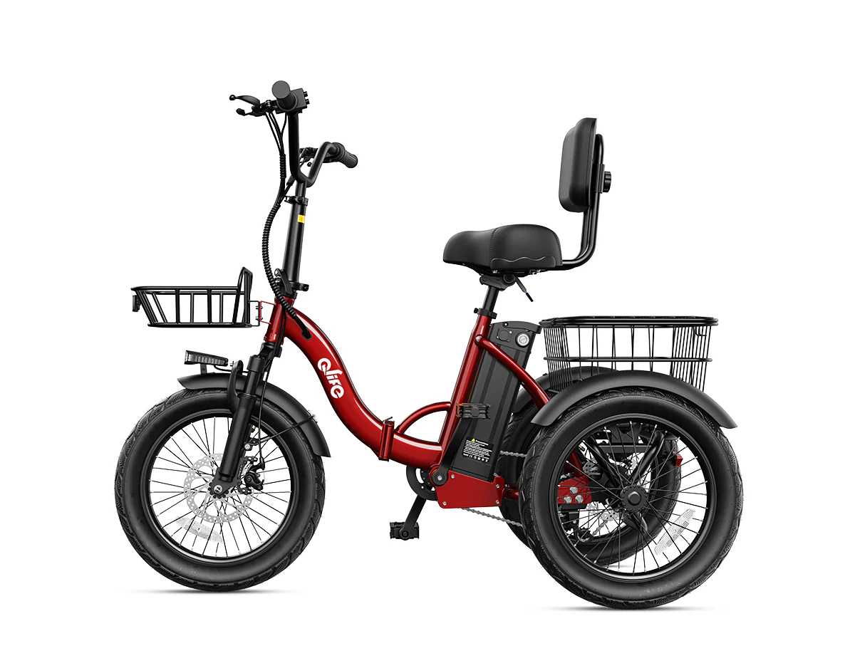 Triker 2.0 Folding 3 Wheels Electric Bike - Image 17