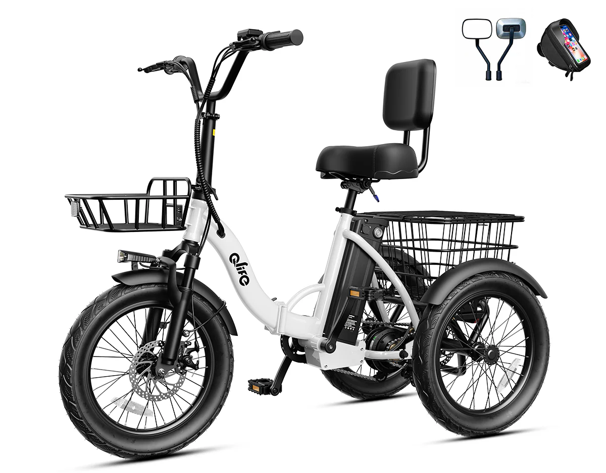 Triker 2.0 Folding 3 Wheels Electric Bike - Image 18