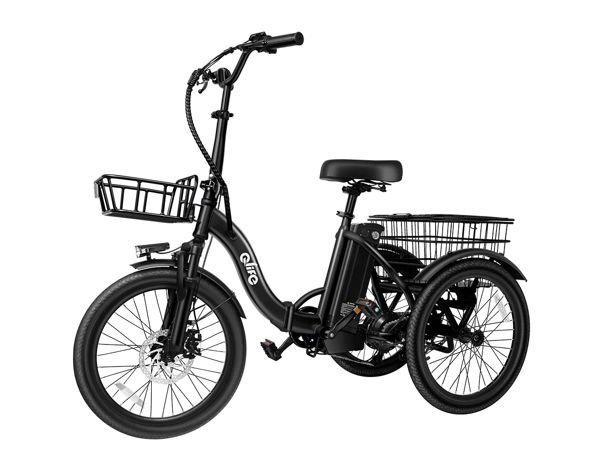 Triker Folding 3 Wheels Electric Bike - Image 11