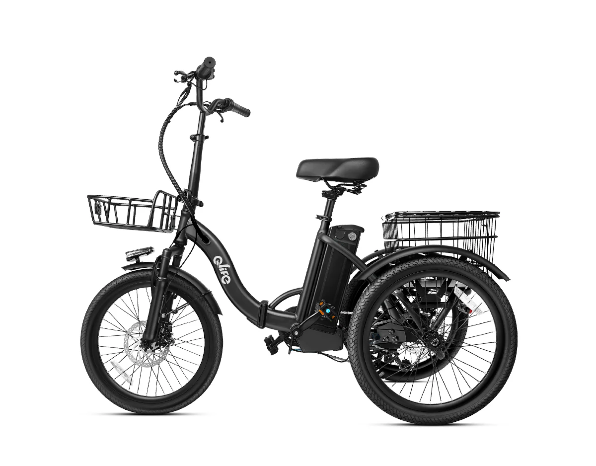 Triker Folding 3 Wheels Electric Bike - Image 13