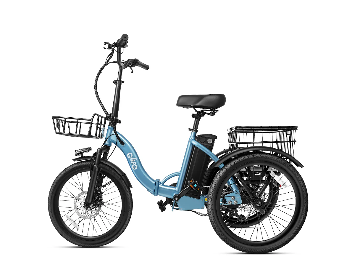 Triker Folding 3 Wheels Electric Bike - Image 16
