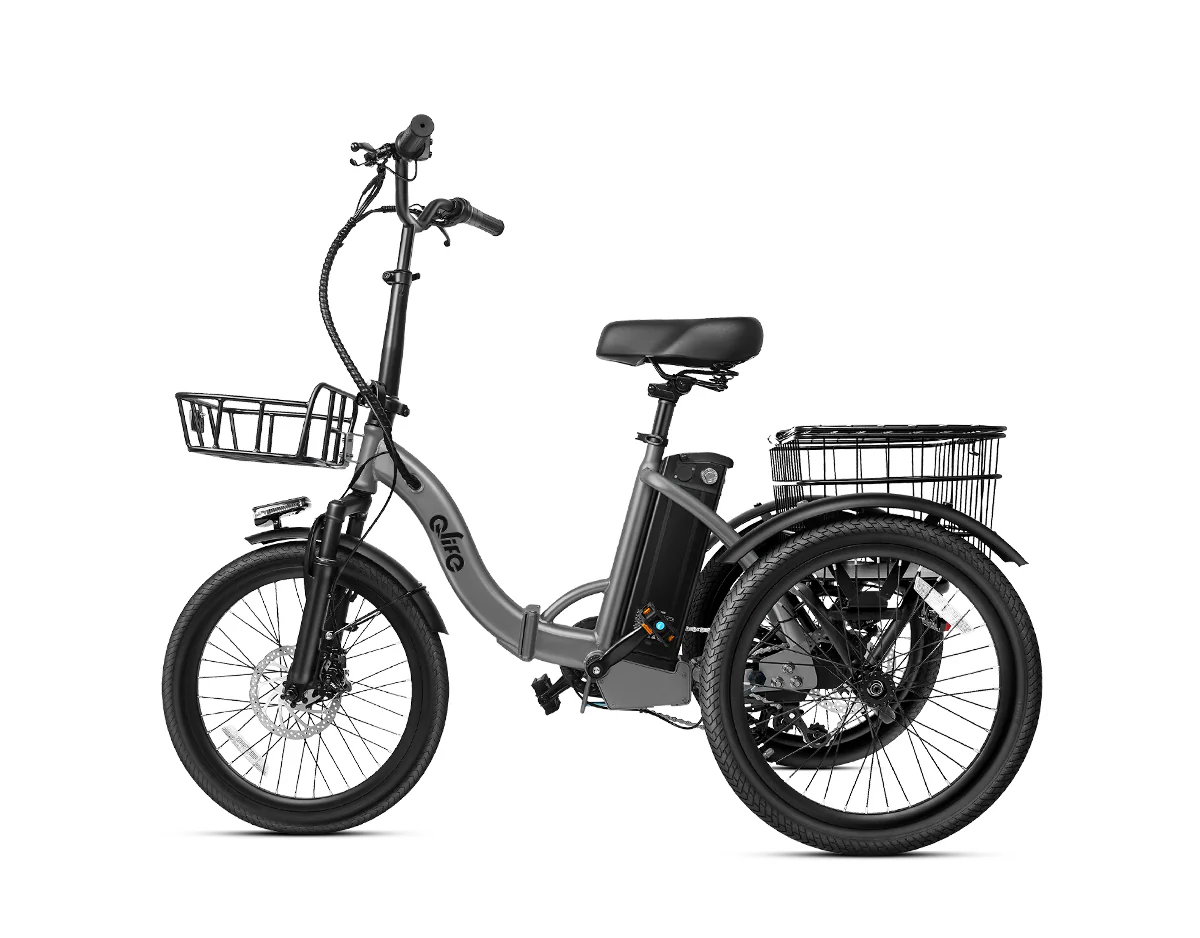 Triker Folding 3 Wheels Electric Bike - Image 3
