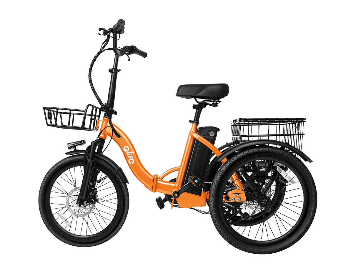 Triker Folding 3 Wheels Electric Bike - Image 4