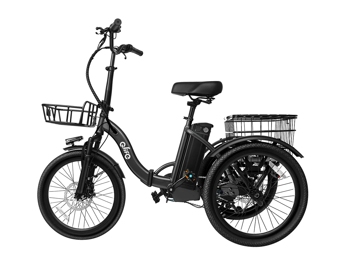 Triker Folding 3 Wheels Electric Bike - Image 5