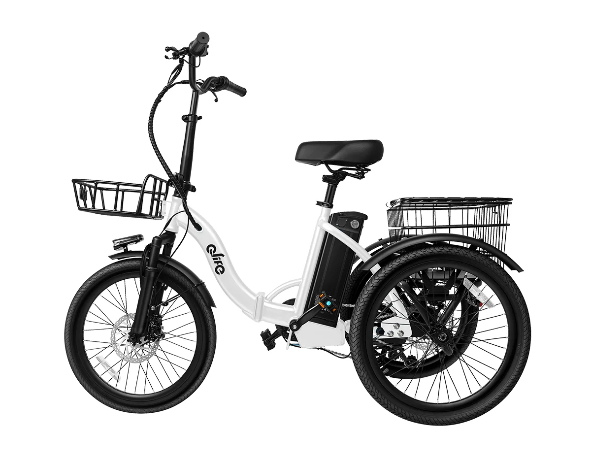 Triker Folding 3 Wheels Electric Bike - Image 6