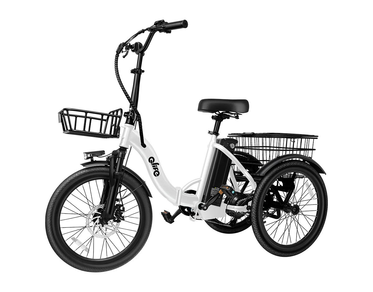 Triker Folding 3 Wheels Electric Bike - Image 7