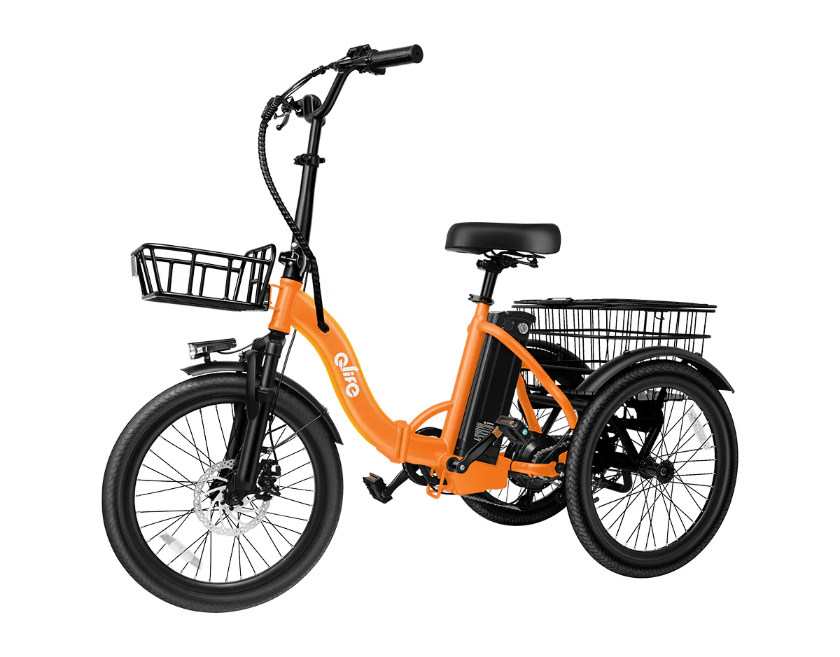 Triker Folding 3 Wheels Electric Bike - Image 9