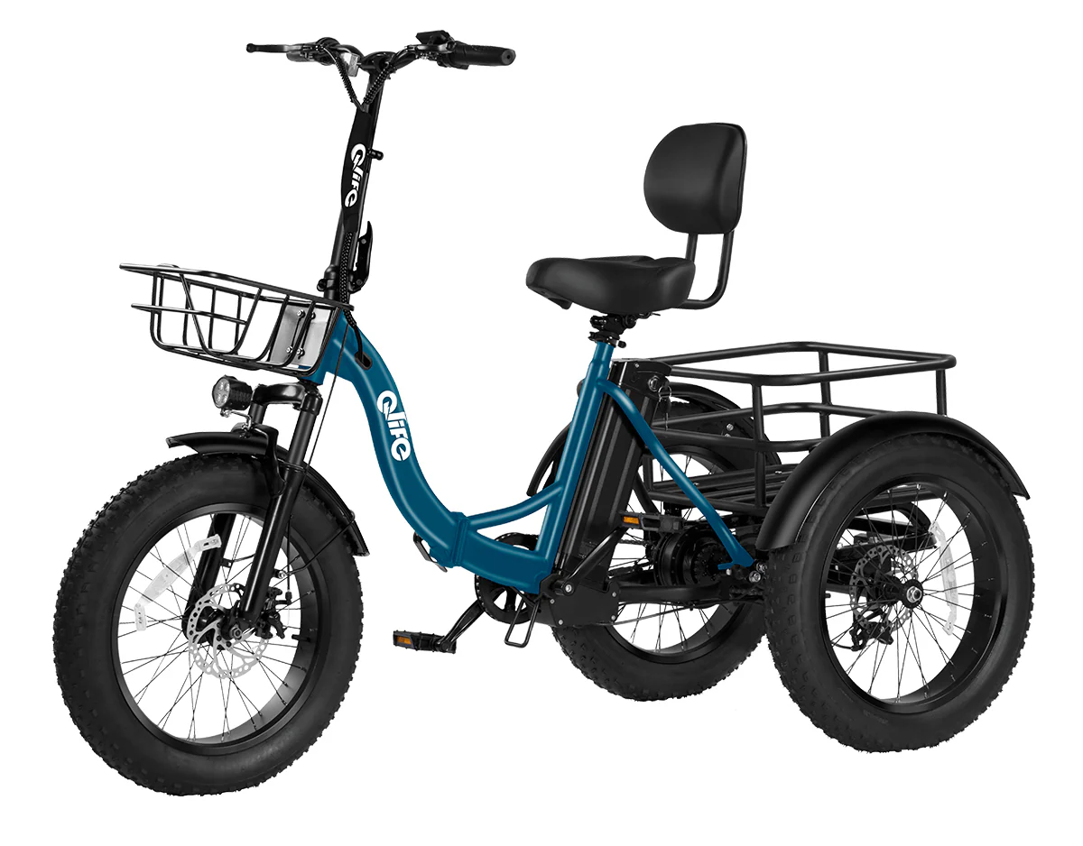 Triker Plus Folding 3 Wheels Electric Bike - Image 11