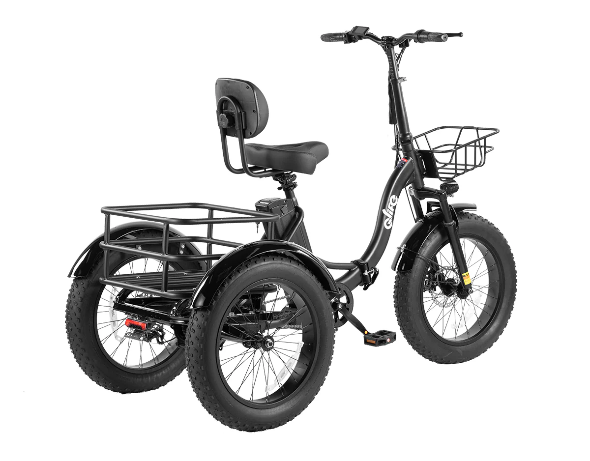 Triker Plus Folding 3 Wheels Electric Bike - Image 12