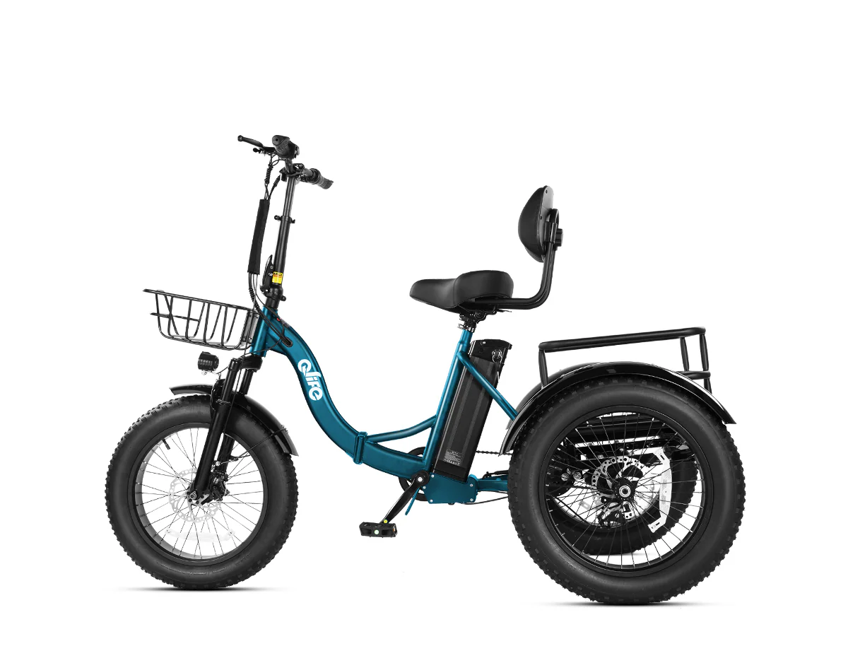 Triker Plus Folding 3 Wheels Electric Bike - Image 16