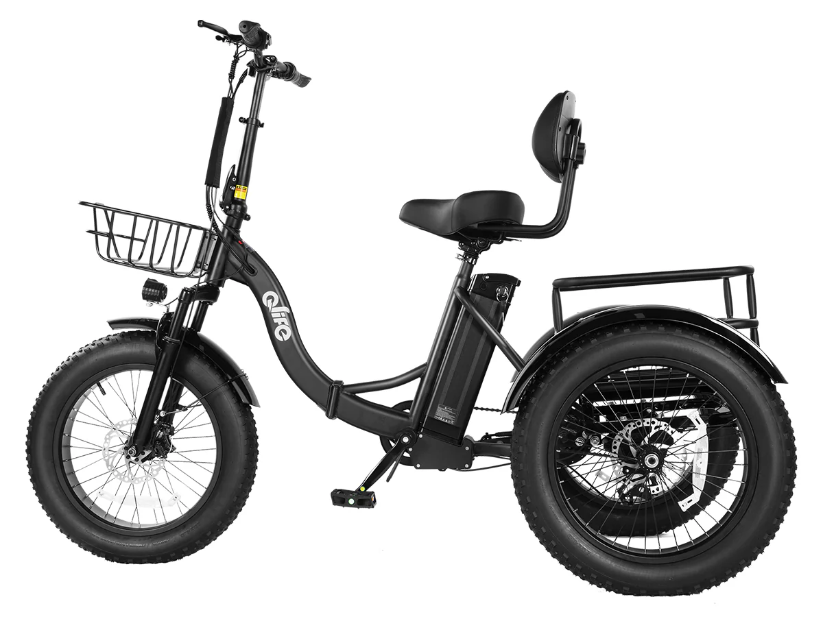 Triker Plus Folding 3 Wheels Electric Bike - Image 4