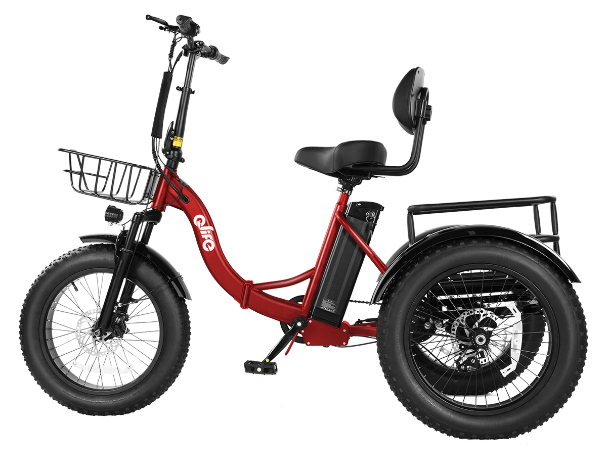 Triker Plus Folding 3 Wheels Electric Bike - Image 5