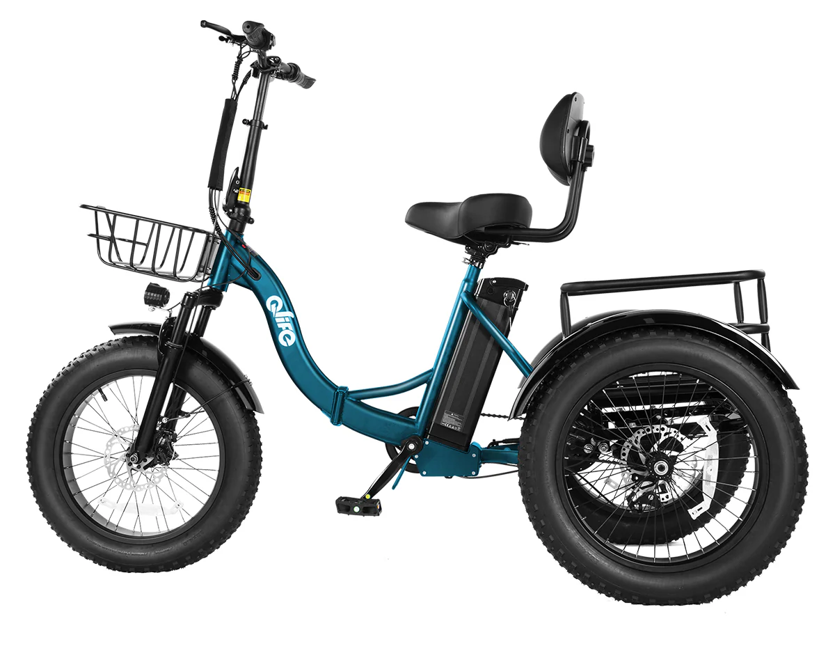 Triker Plus Folding 3 Wheels Electric Bike - Image 6