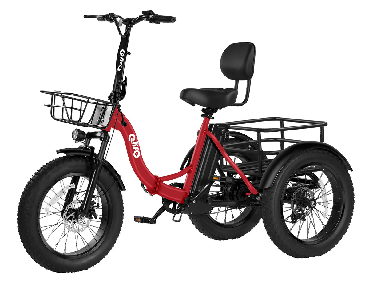 Triker Plus Folding 3 Wheels Electric Bike - Image 7