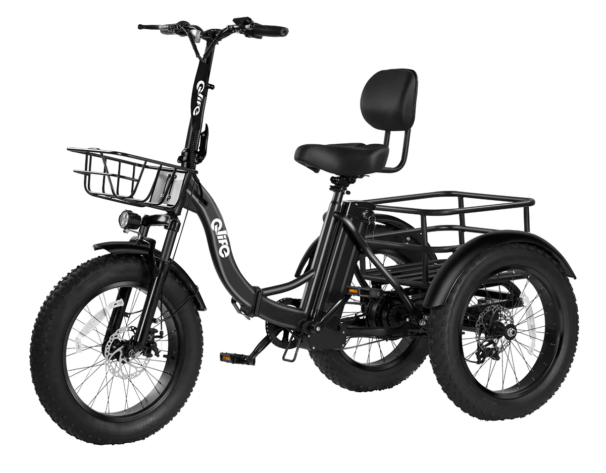 Triker Plus Folding 3 Wheels Electric Bike - Image 8