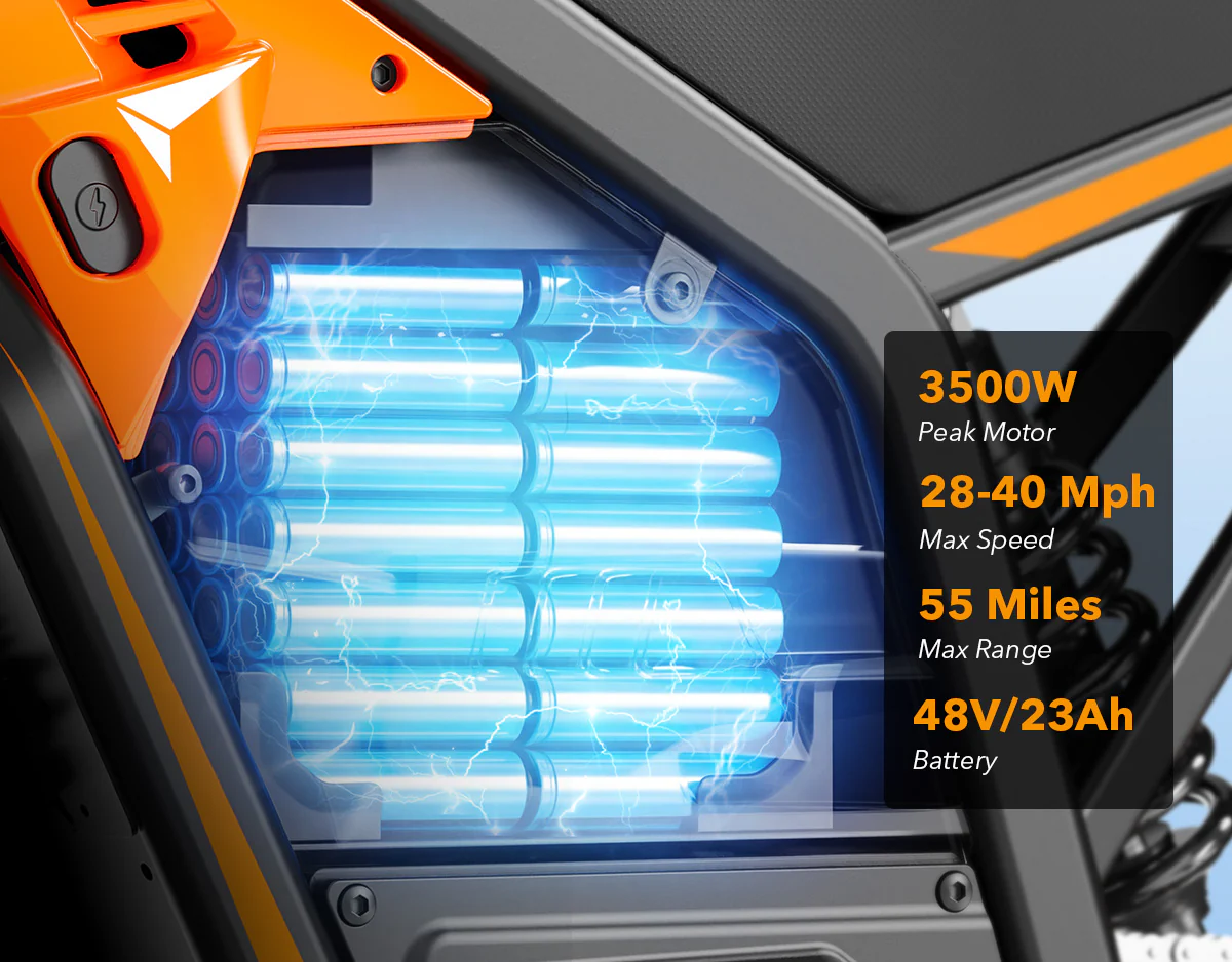 Vela E8 Dirt Electric Bike for Kids & Adults - Image 4