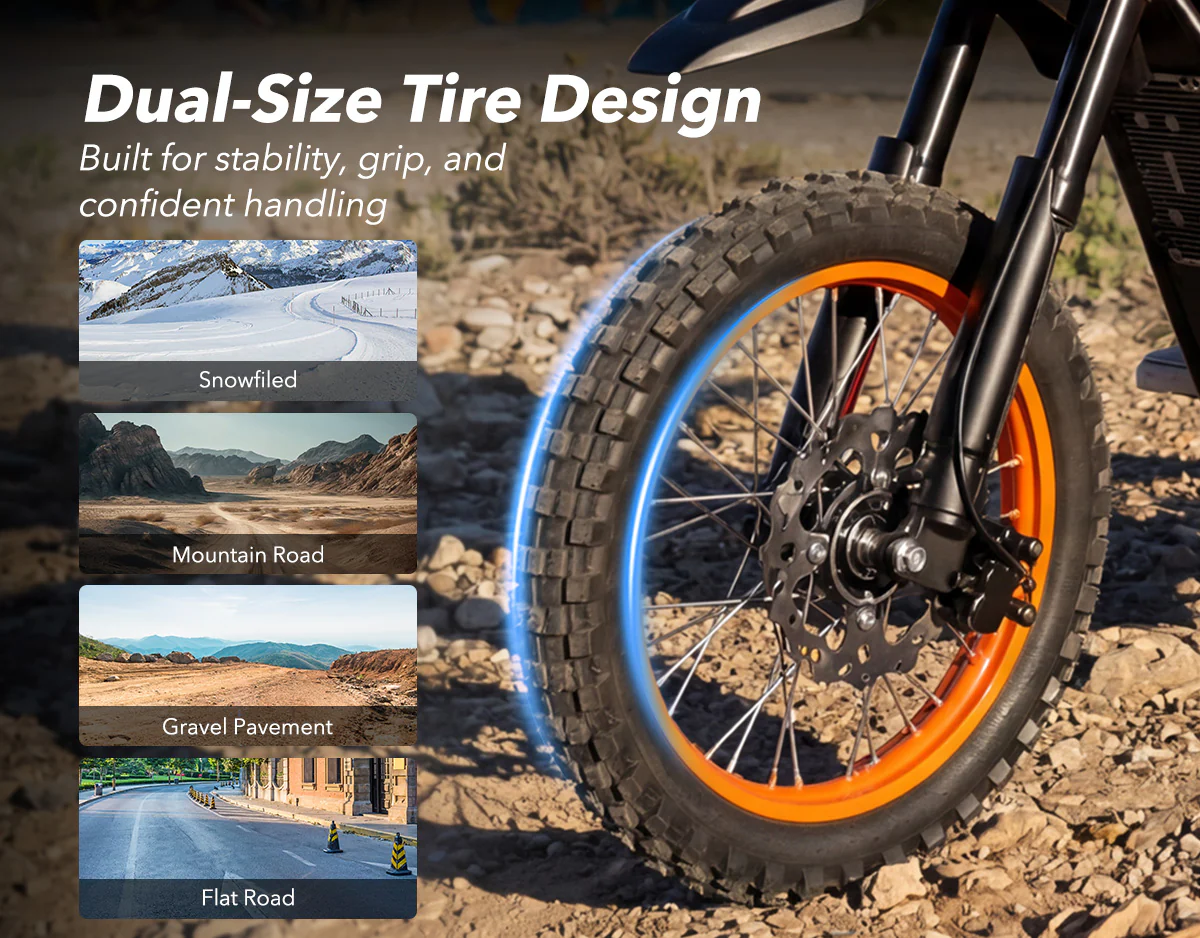 Vela E8 Dirt Electric Bike for Kids & Adults - Image 5